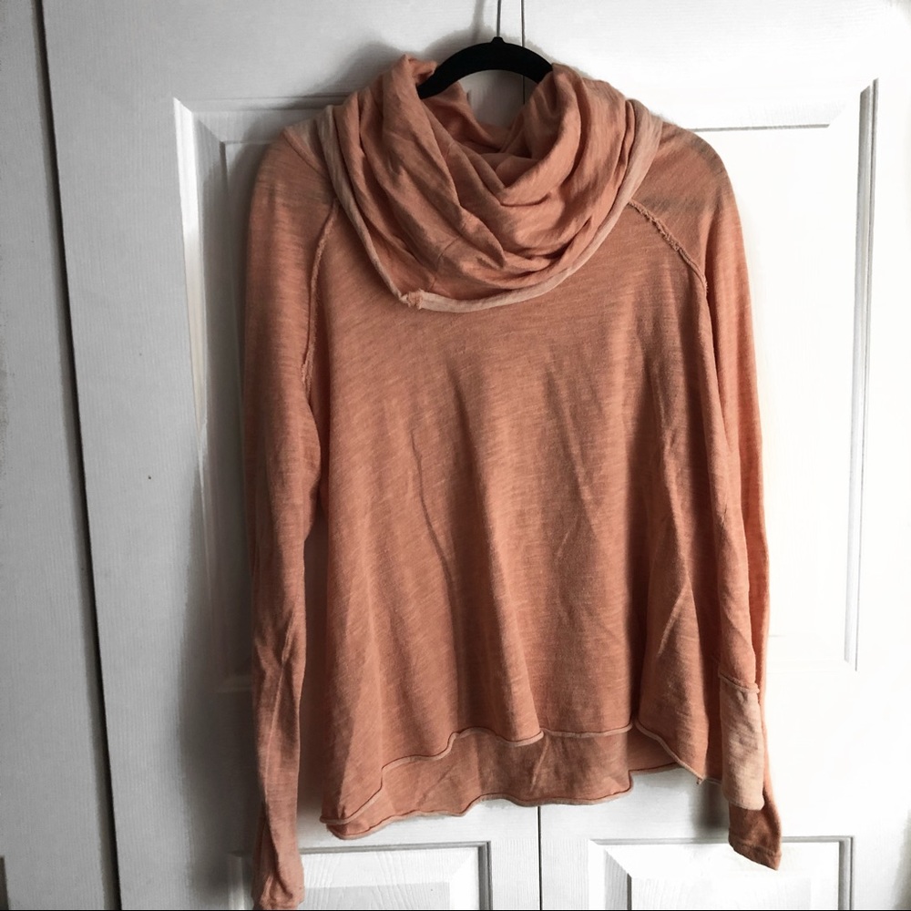 Free people beach cowl neck sweatshirt